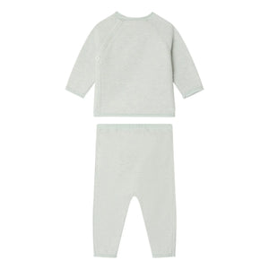 Bonpoint - Bio-Baumwoll Loan T-Shirt und Leggings Set | Grau