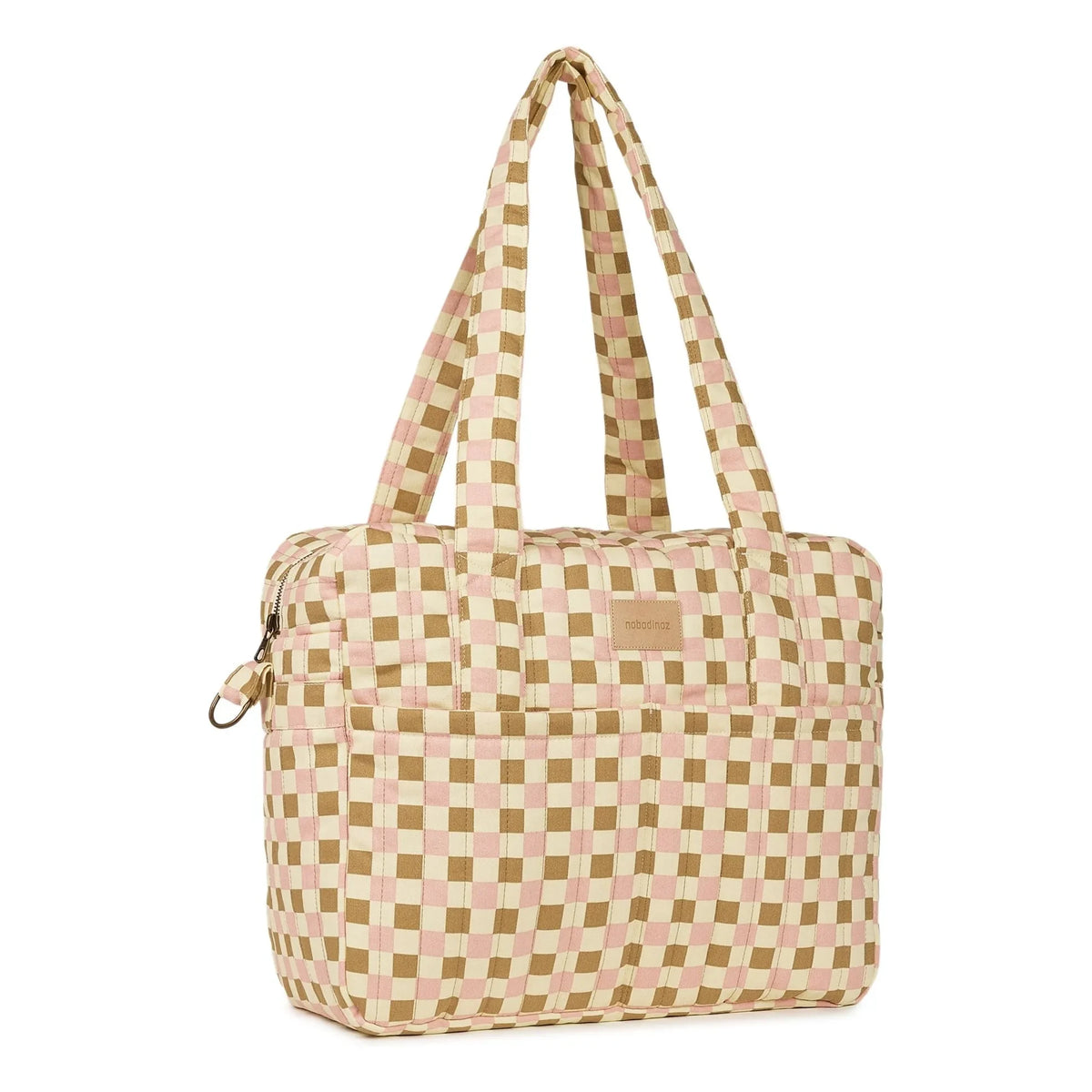 Nobodinoz - Hyde Park Mosaic Wickeltasche | Rosa