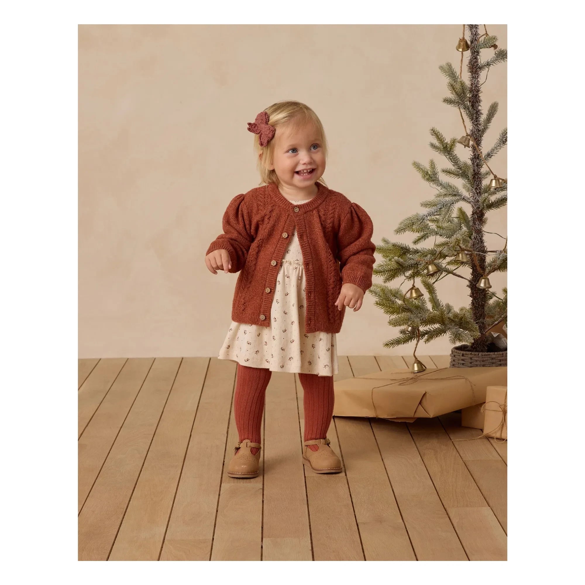Quincy Mae - Haarschleife Knoten | Rouge Braun