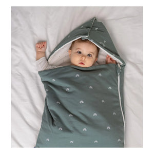 Les Petites Billes – Beidseitiges Ganzjahres-Babynest | Grün