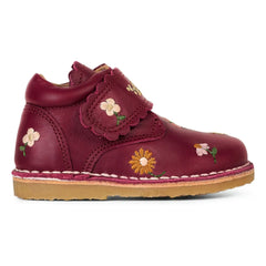 Petit Nord - Çiçek Desenli Kabartmalı Botlar - Uniqua Koleksiyonu | Framboise