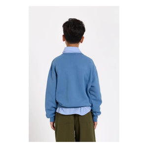Smallable Kid - Arlo Sweatshirt aus Bio-Baumwolle | Blau