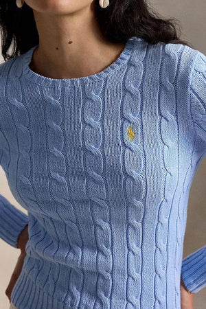 Polo Ralph Lauren kadın PIMA COTTON pamuklu kazak -LSL-PLO
