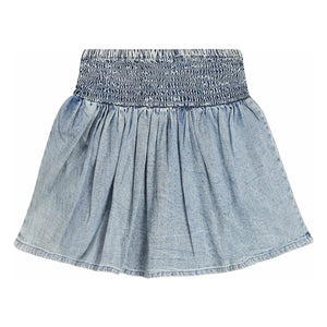 Tumble N'Dry - Gewaschener blauer Denim-Rock Anguria