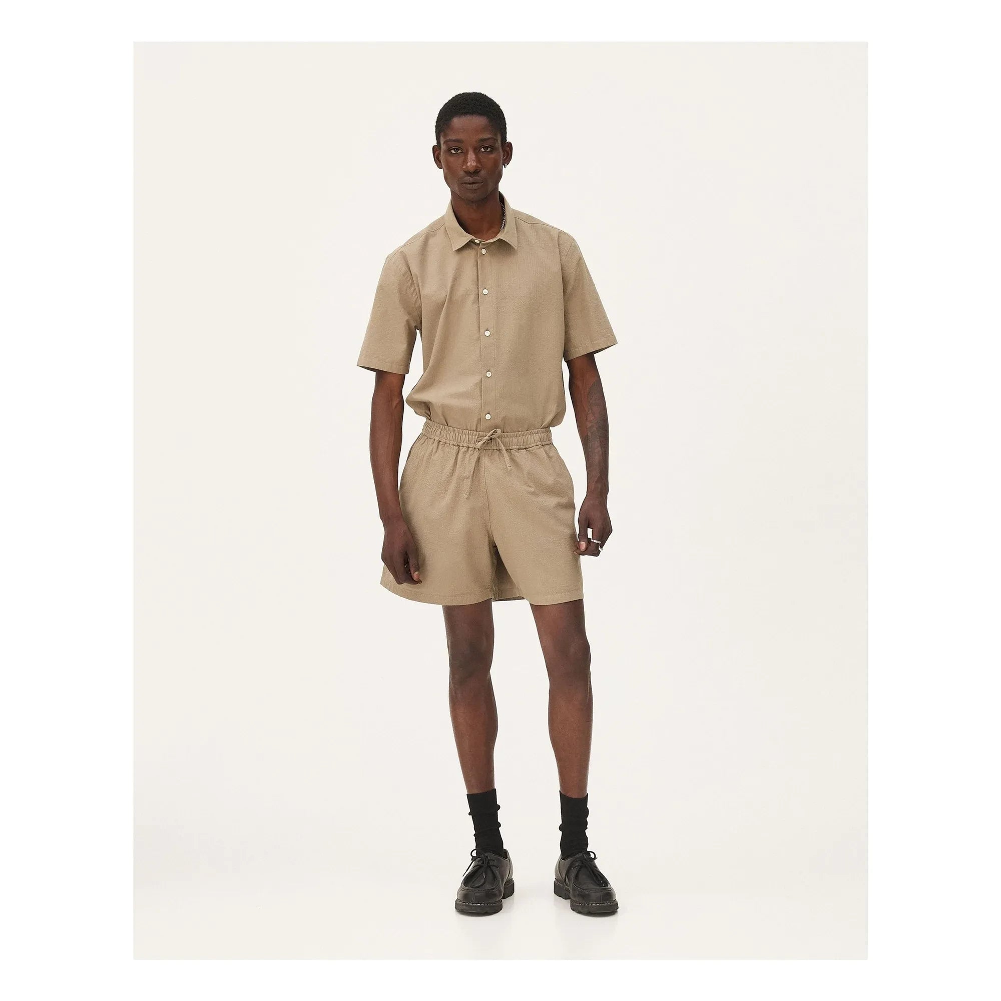 Noyoco - Malibu Baumwollshorts | Khaki