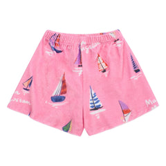 Maison Mangostan – Voiles Eponge Shorts | Rosa