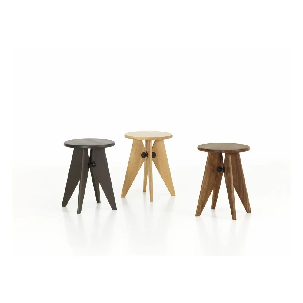 Vitra - Holzhocker | Massive Eiche