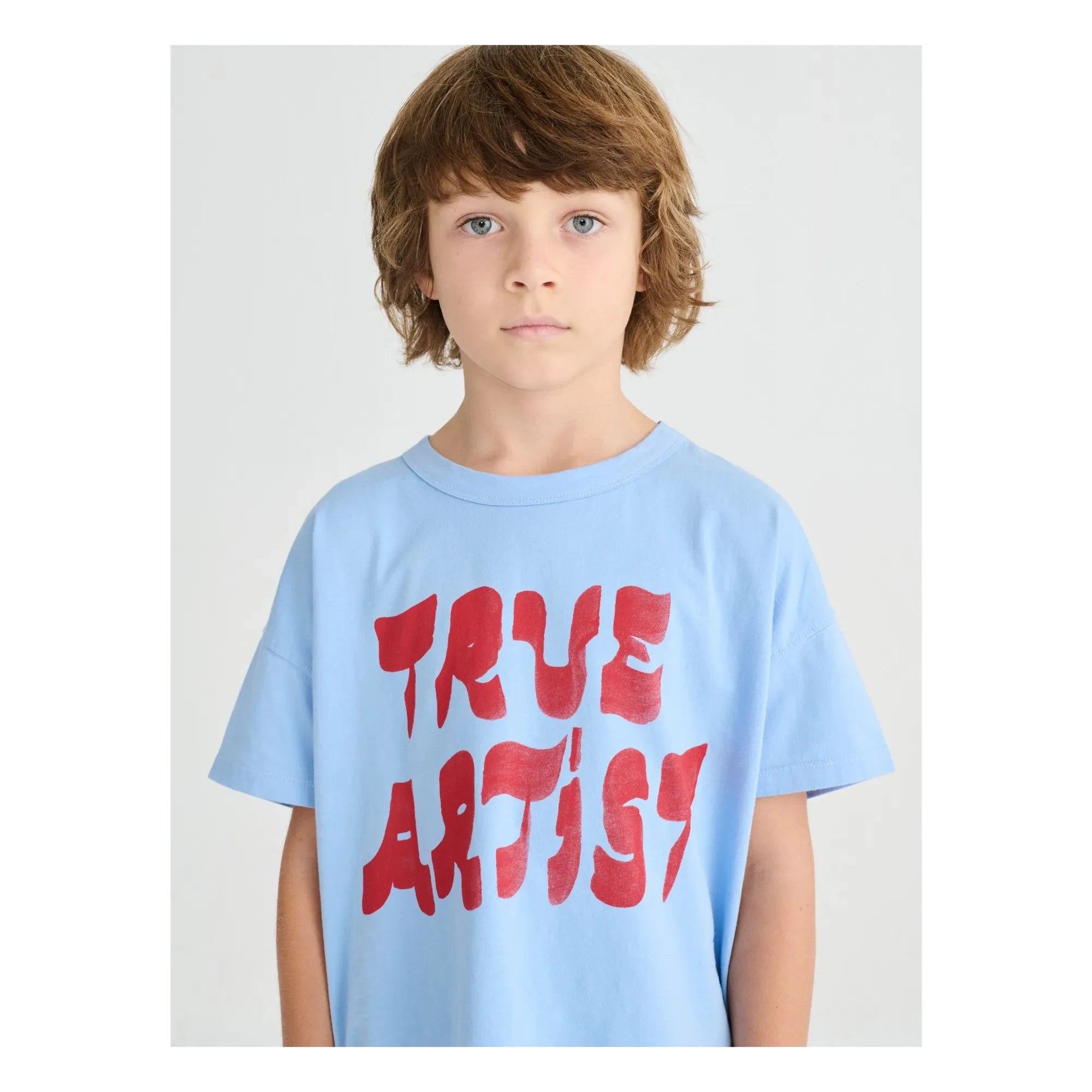 True Artist - T-Shirt N°1 True Artist Bio-Baumwolle | Hellblau