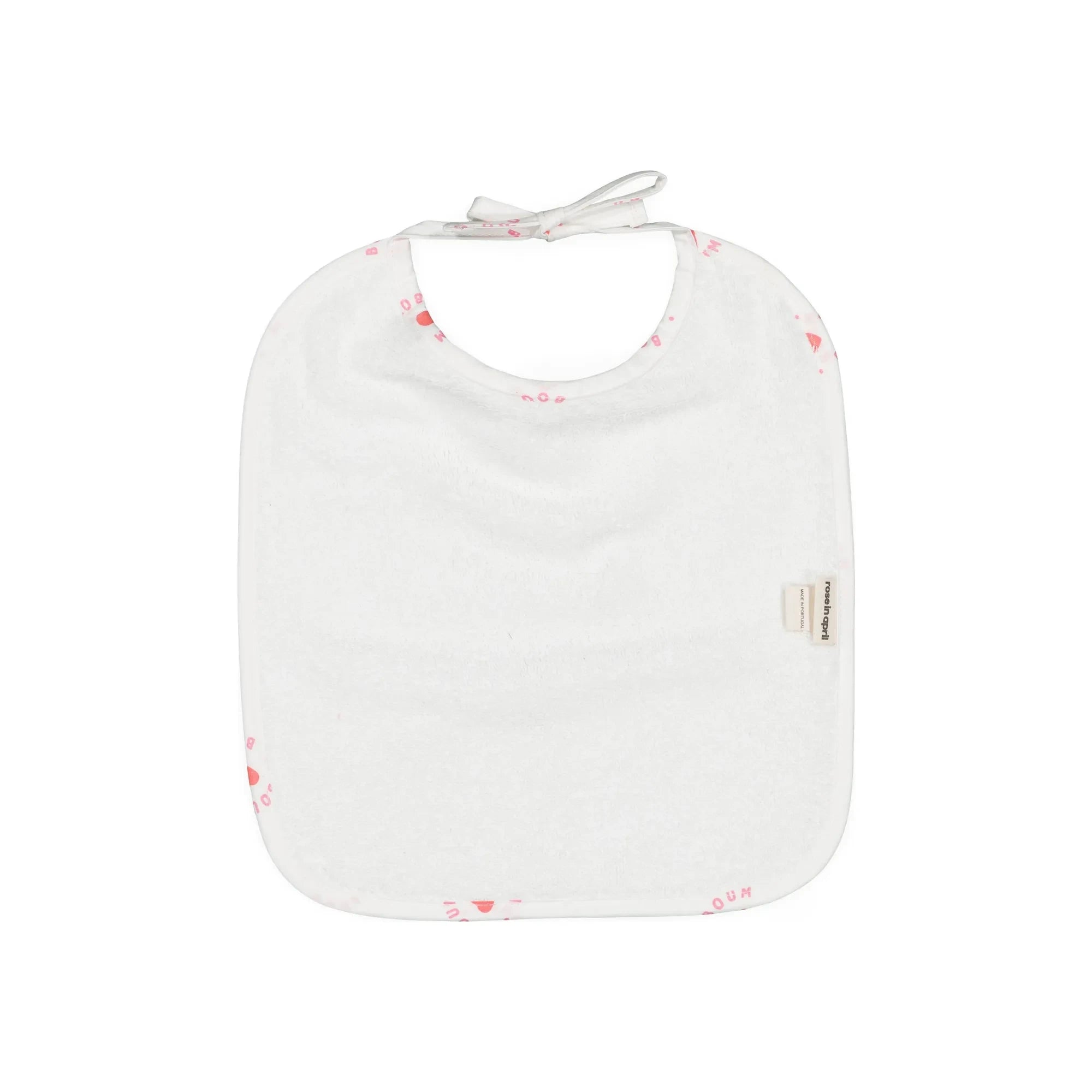 Rose in April - Bib Anna Boum Boum | Weiß