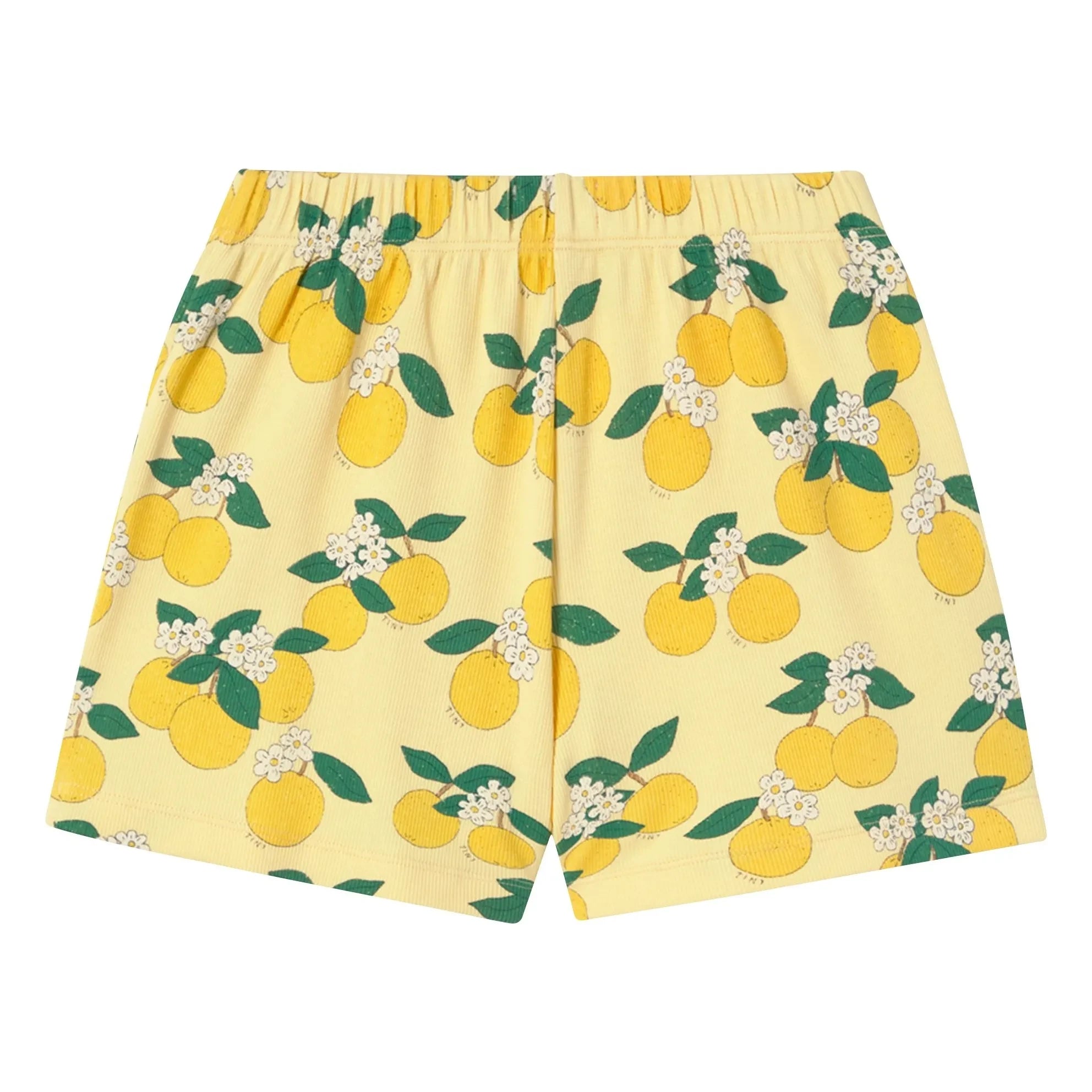 Tinycottons - Orange Bio-Baumwoll-Cordshorts | Hellgelb