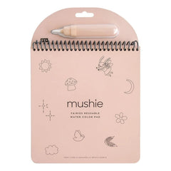 Mushie - Feen Radierbares Malbuch | Rosa