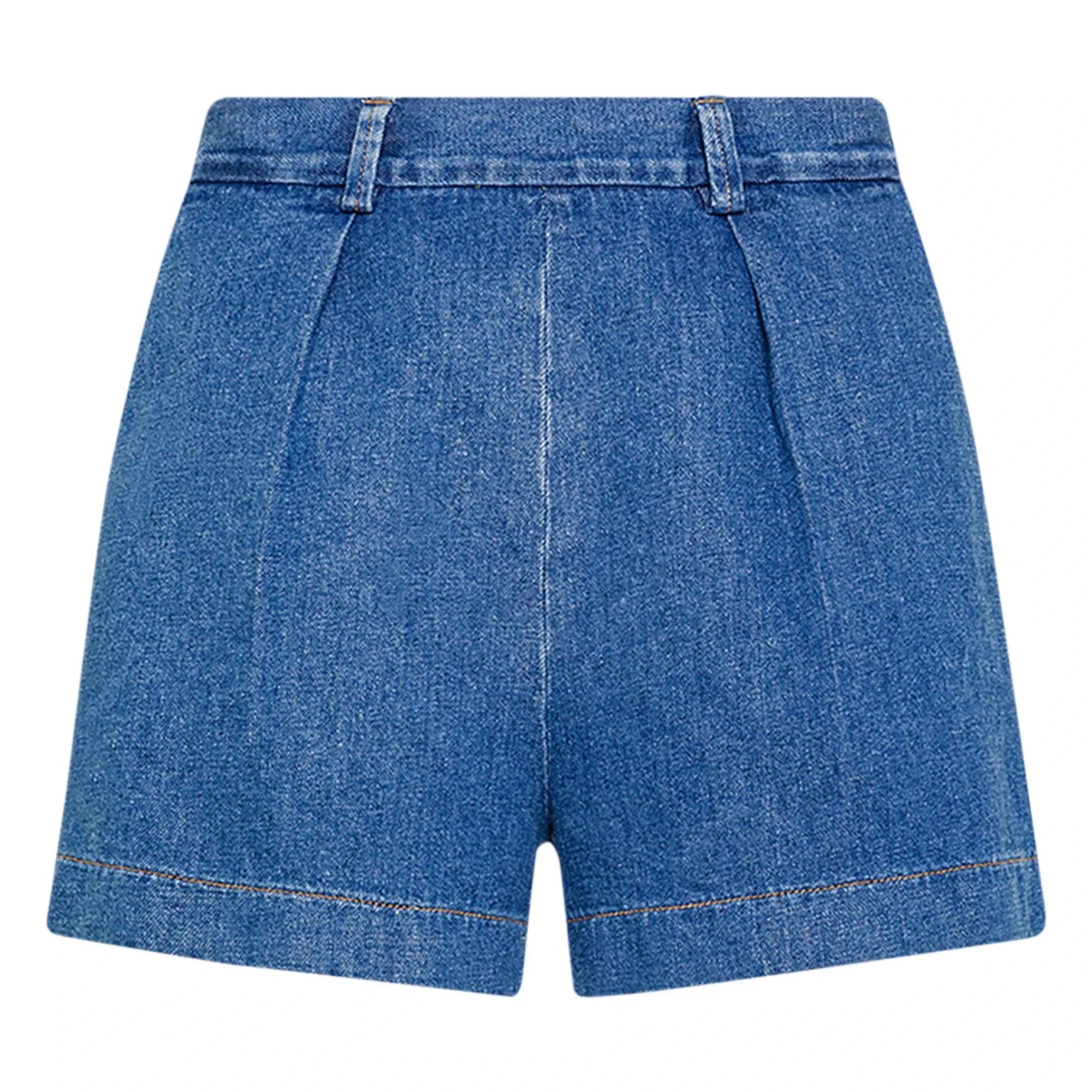 Forte Forte - Shorts aus Baumwolle und Leinen | Denim