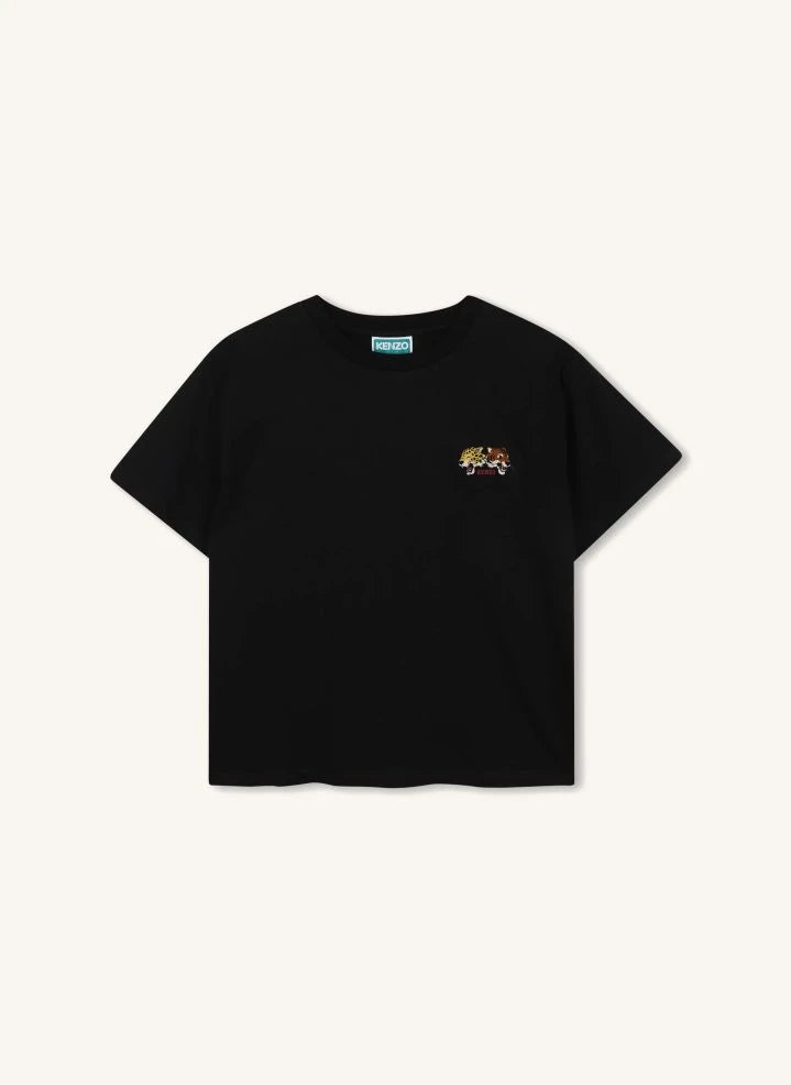 Kenzo - Tigerkopf-T-Shirt | Schwarz