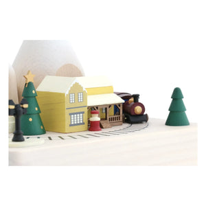 Wooderful life - Winterzug Holz-Spieluhr