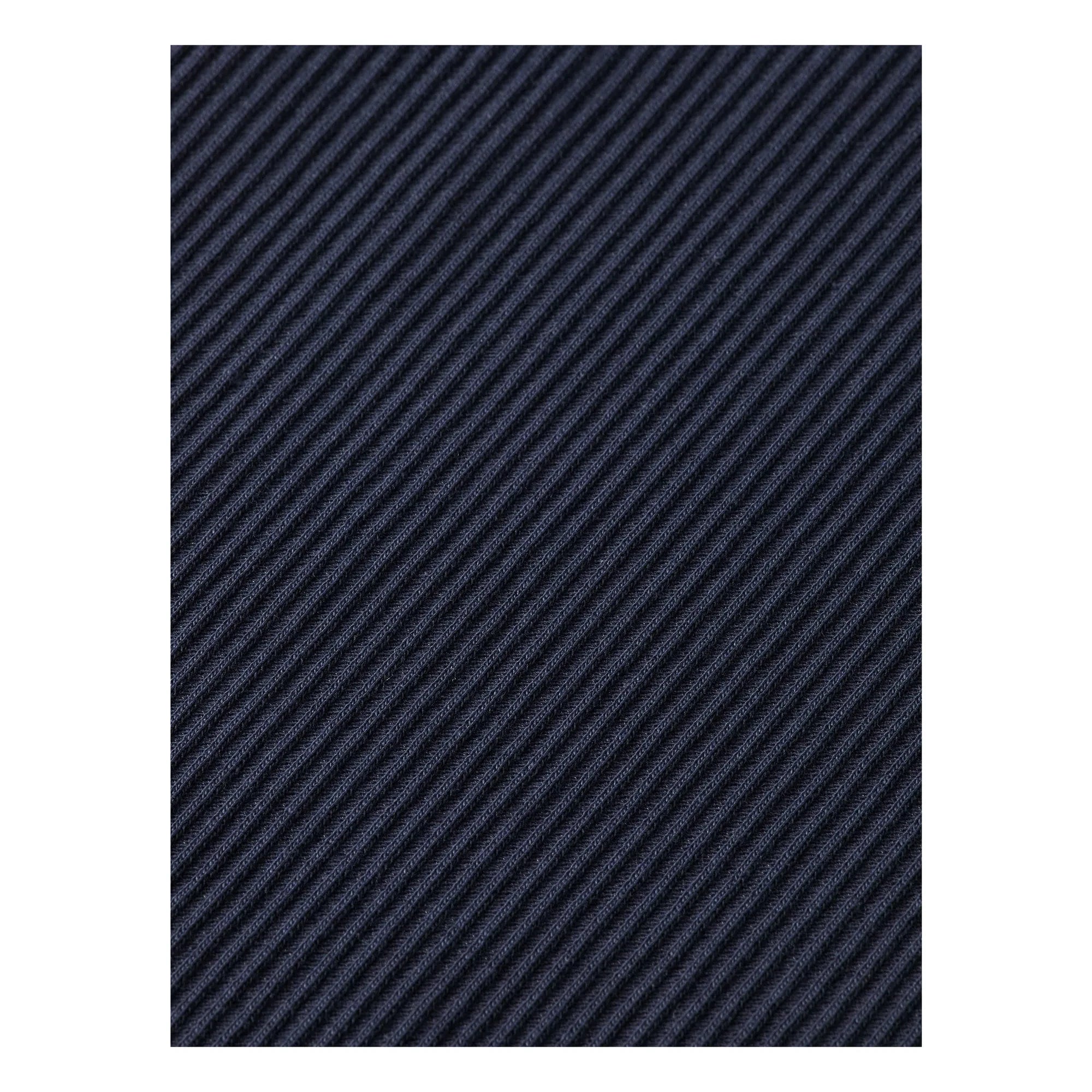 Scotch & Soda – Langarm-T-Shirt aus Bio-Baumwolle mit Rippstruktur | Marineblau