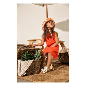 Angulus - Sandalen mit Knoten | Creme