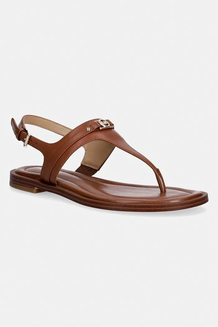 MICHAEL Michael Kors Kadın Deri Mandy Thong Sandal