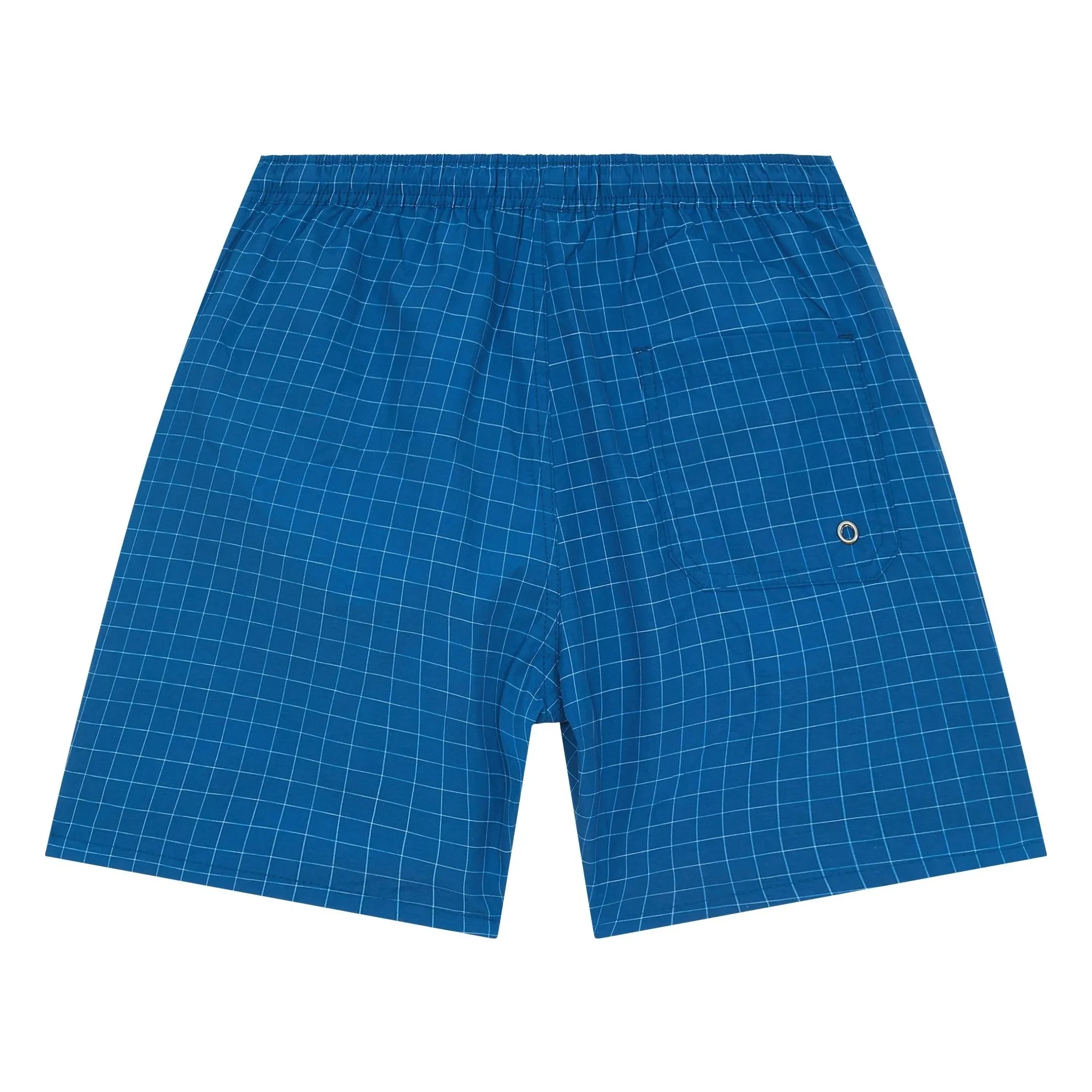Smallable Kid - Archie Karierter Badeshorts | Blau