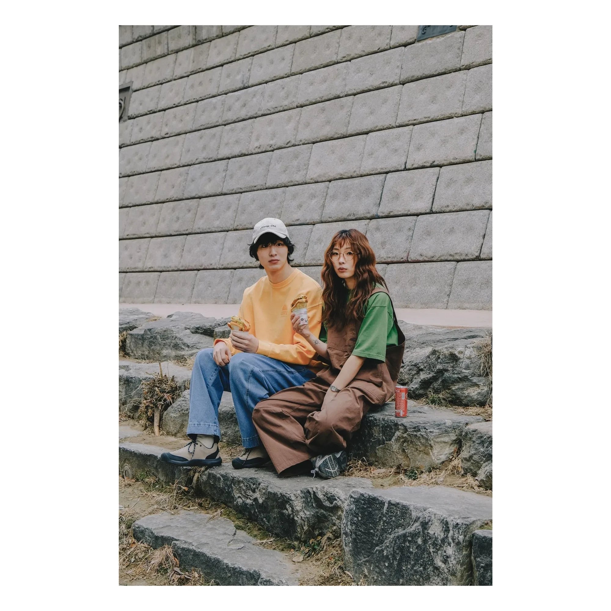 Kappy – Sunny Wing Pigment Sweatshirt | Gelb
