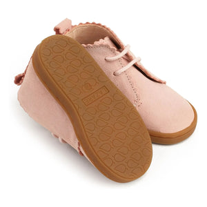 Lazare - Feston Raoul Wildleder Sneakers mit Schnürung | Puderrosa