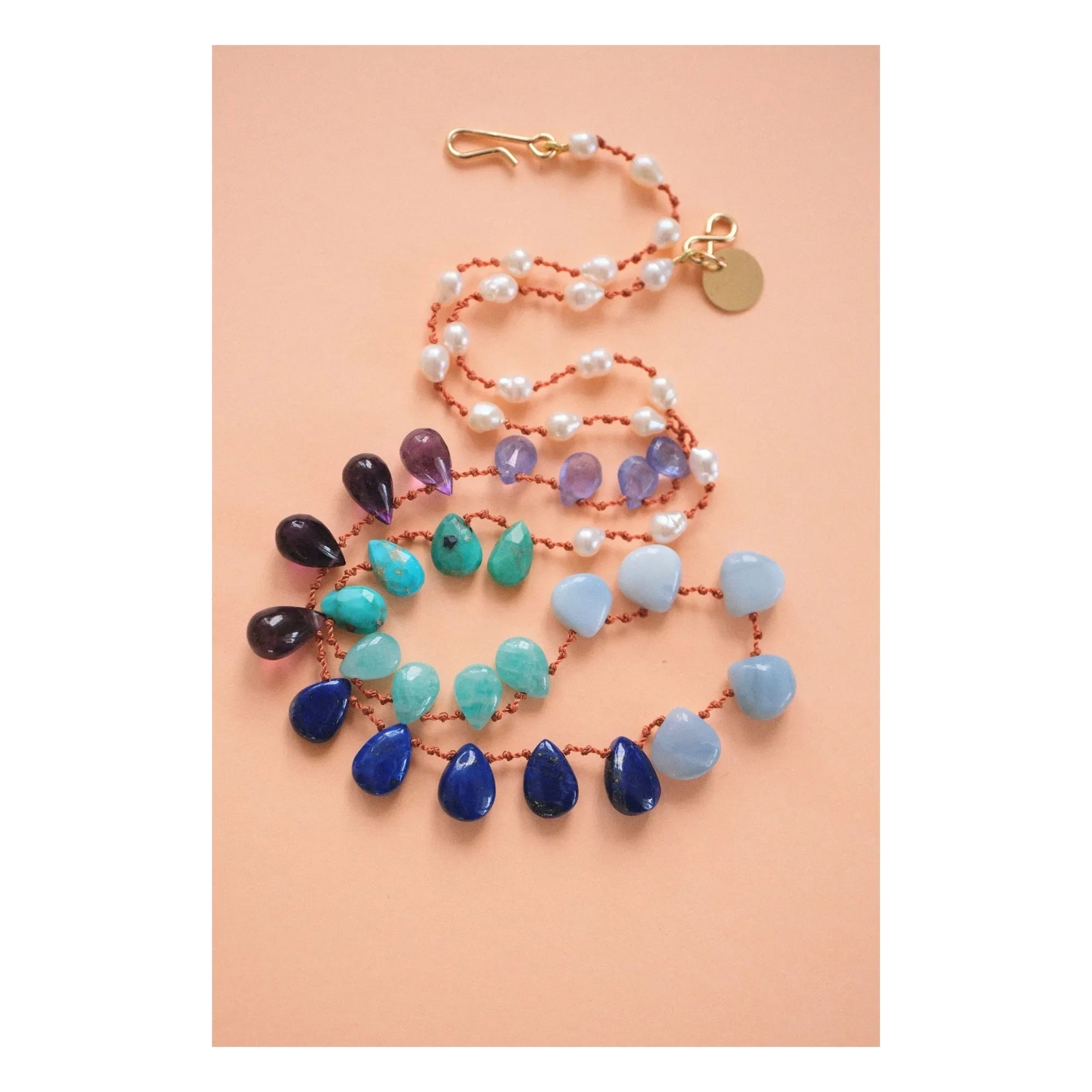 Ivarene - Deep Ocean Halskette | Blau
