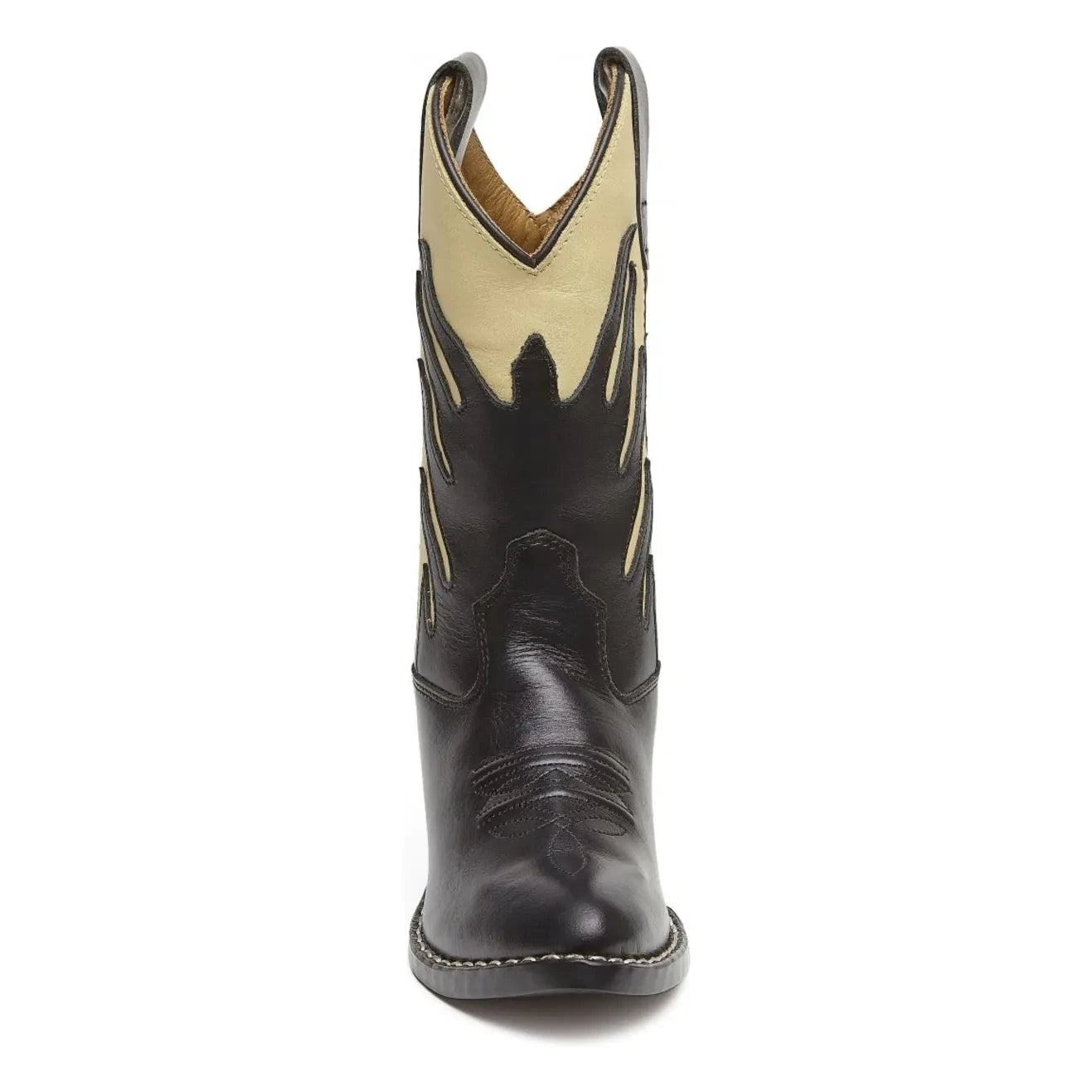 Bootstock - Santiags Flames Black | Black
