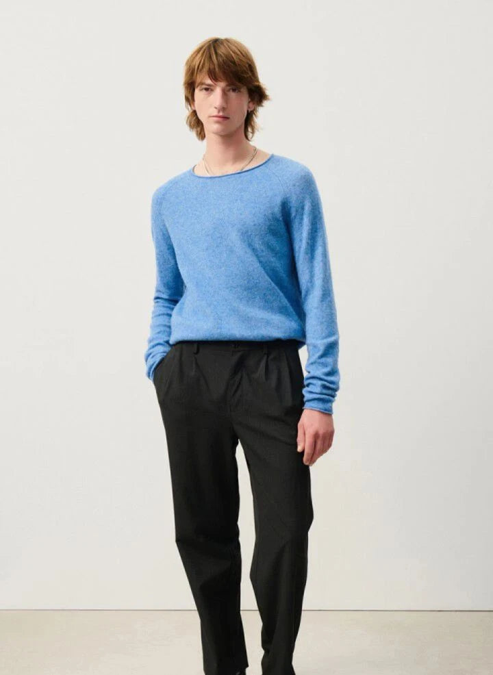 American Vintage - Docatown Wollen- und Kaschmirpullover | Blau
