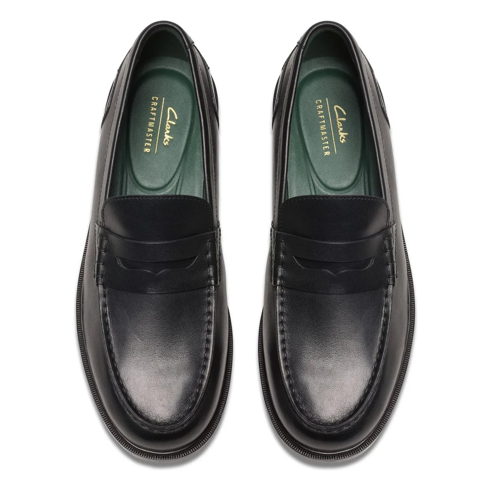 Clarks - Craft James Lo Loafer Schuhe Leder | Schwarz