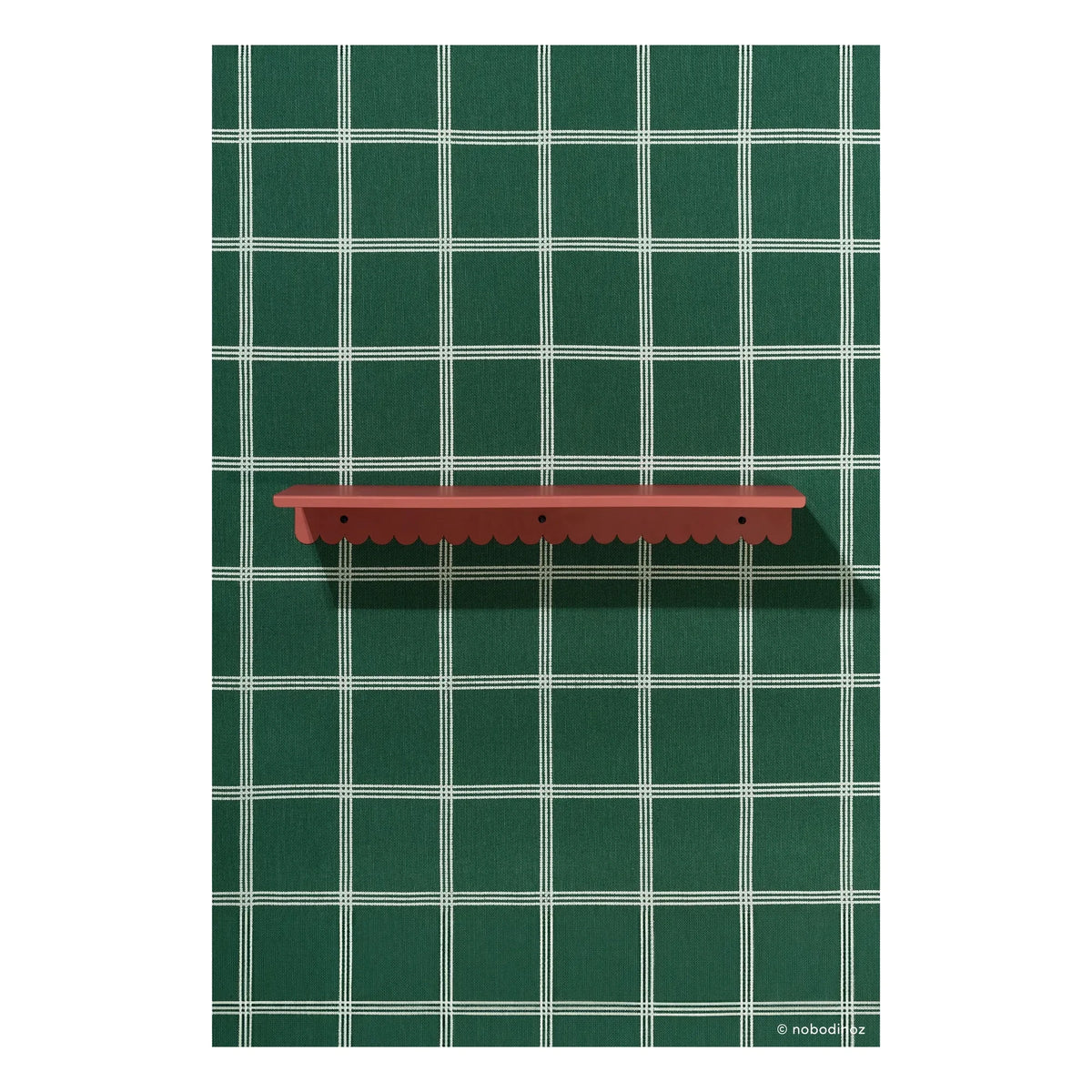 Nobodinoz - Vibes Wandregal 50x16 cm | Terracotta