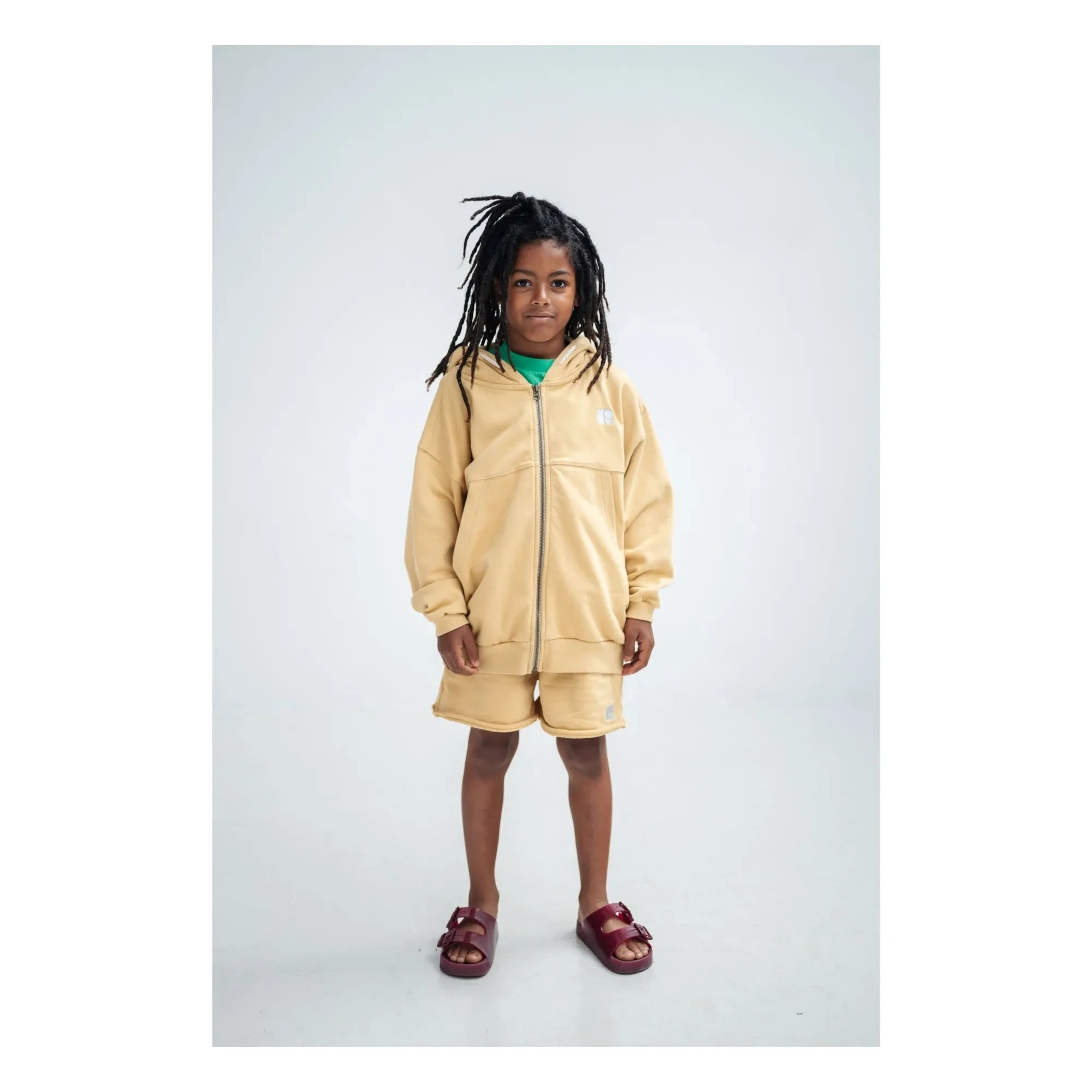 Repose AMS - Jogger-Shorts aus Bio-Baumwolle R | Gelb