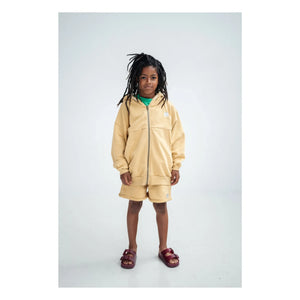 Repose AMS - Jogger-Shorts aus Bio-Baumwolle R | Gelb