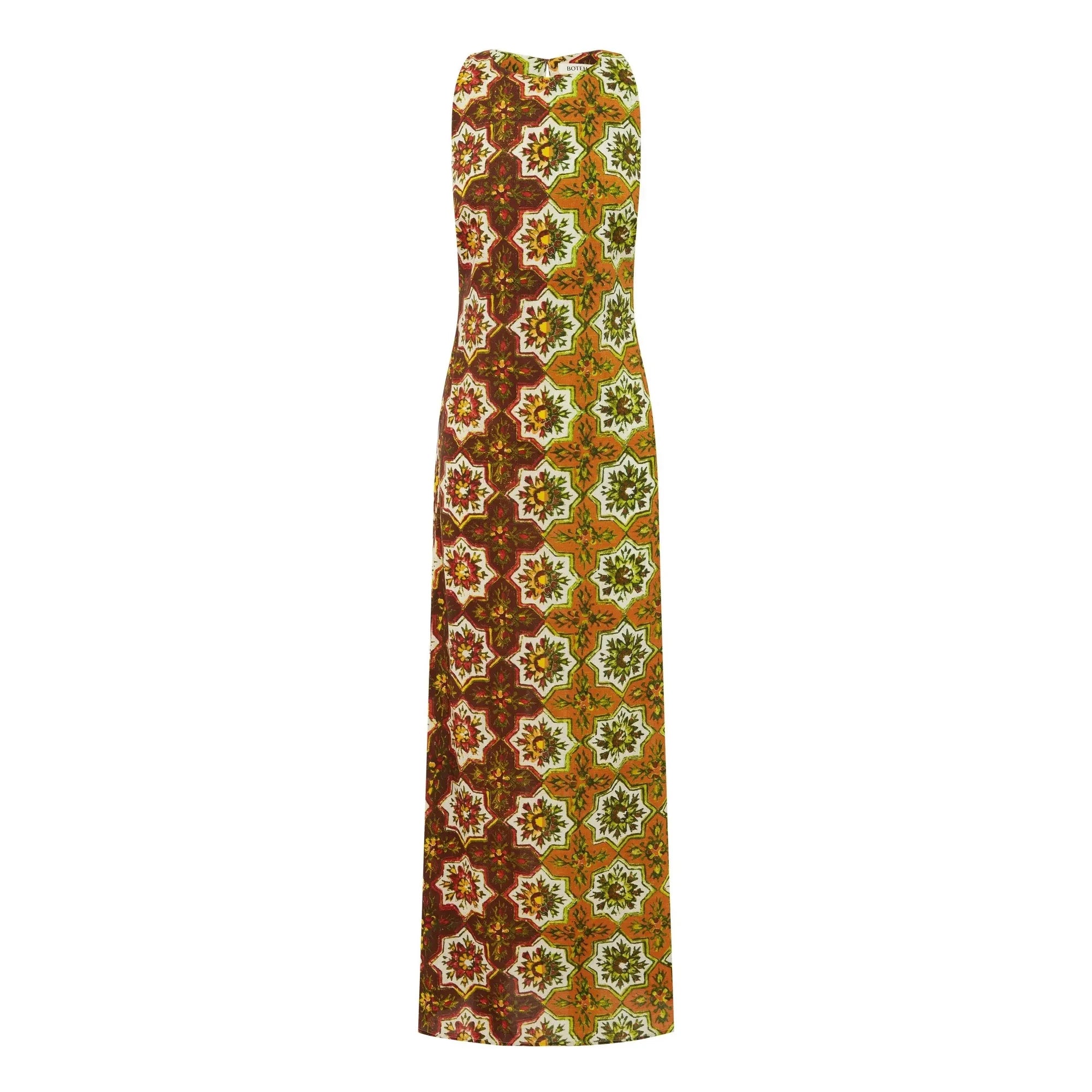 Boteh - Alhambra Kleid | Ocker