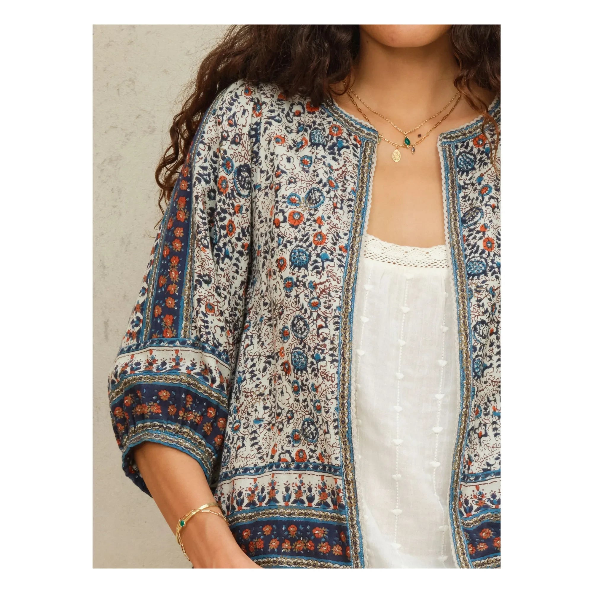 M.A.B.E. – Cass Baumwolljacke | Indigo