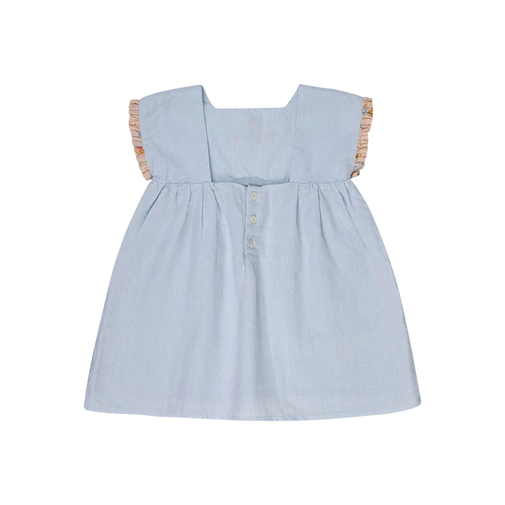 Lilinoa - Marie Lin besticktes Kleid | Hellblau