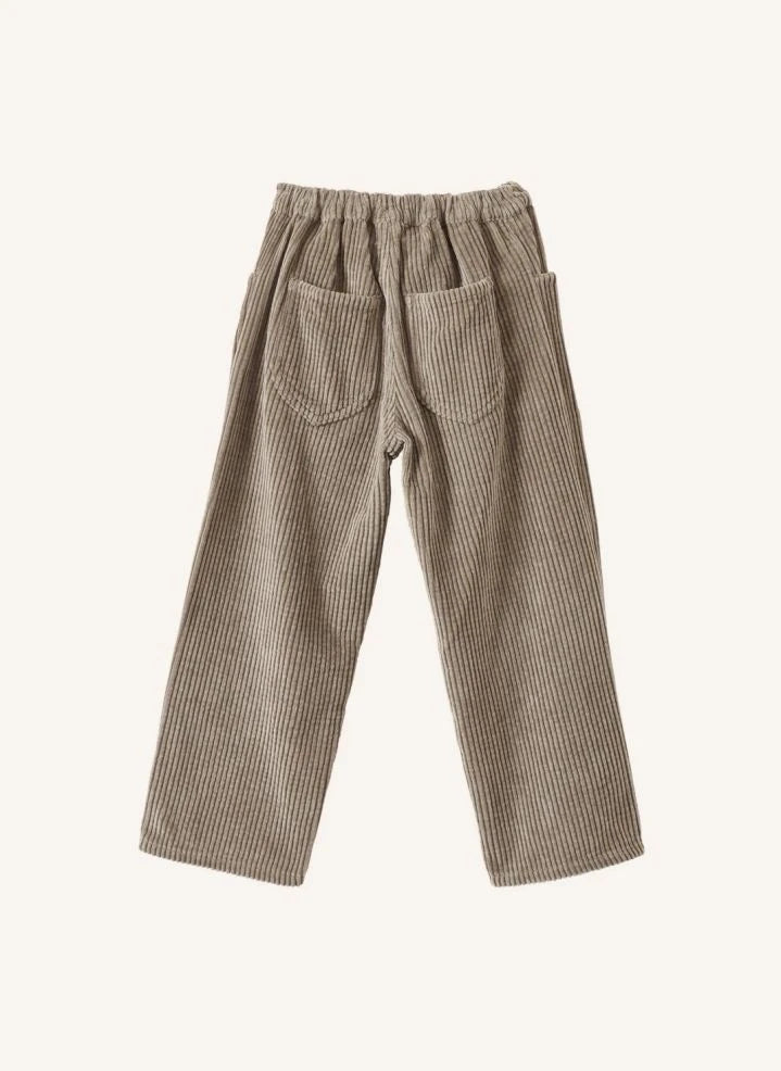Caramel - Erodium Fitilli Velourhose | Grau