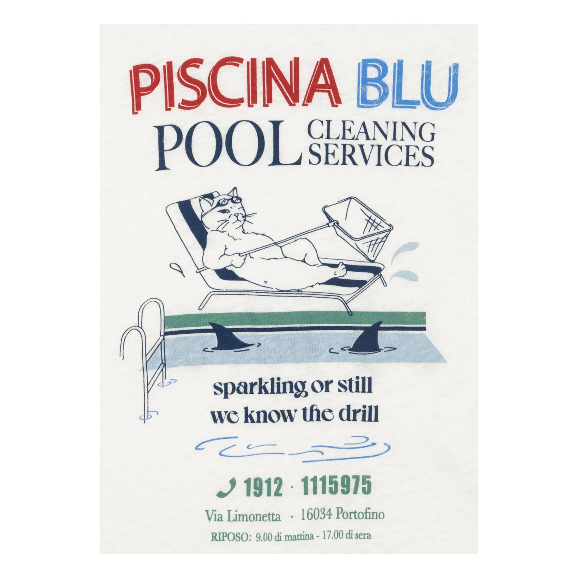 Konges Sløjd - Era Piscina T-Shirt Leinen und Bio-Baumwolle | Weiß