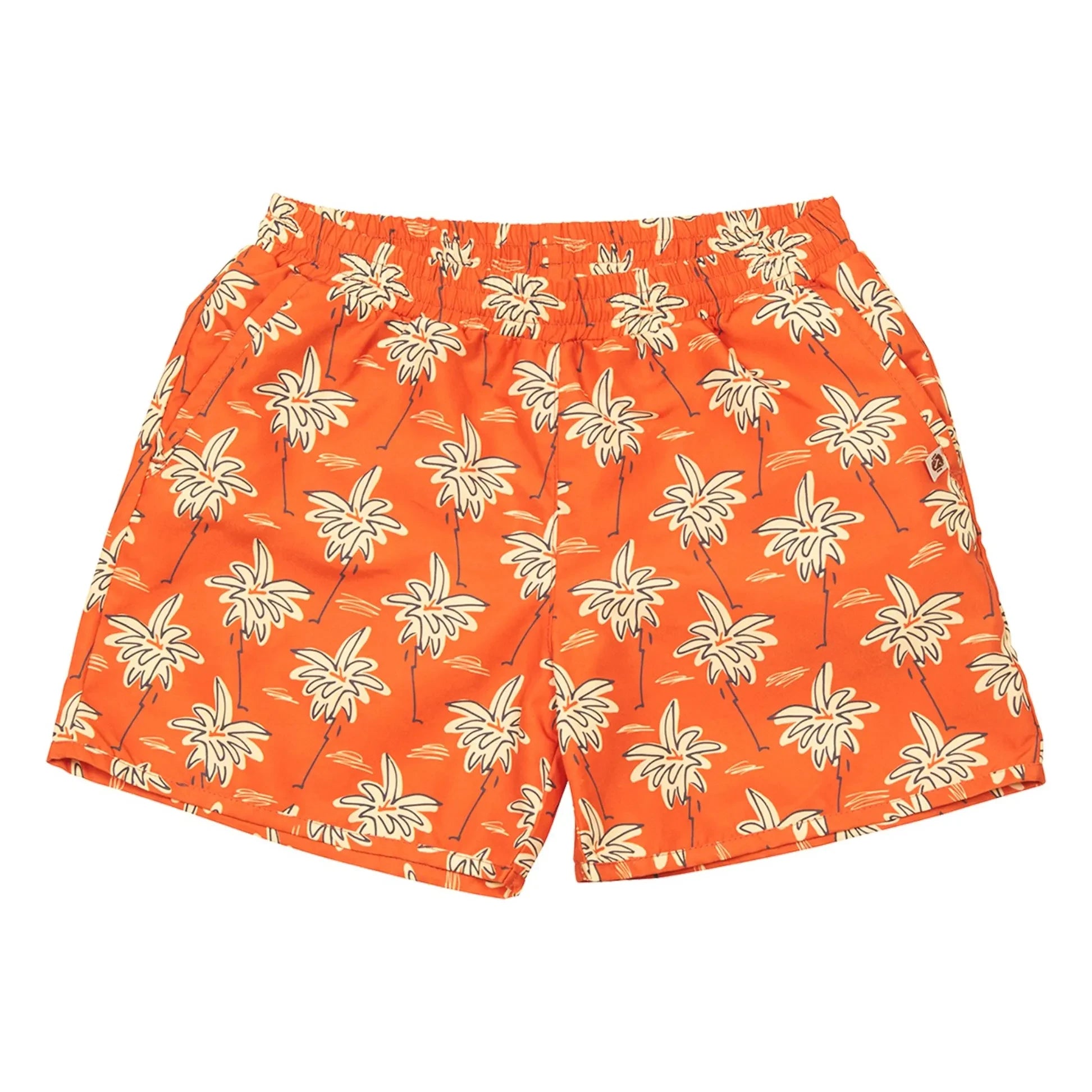 Sunchild - Guapi Retro Palm Yüzme Şortu | Turuncu
