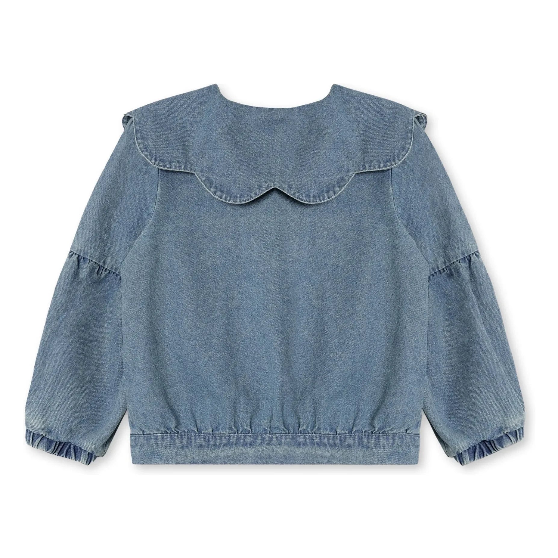 Fliink - Denim Don Flowers Jacke | Hellblau