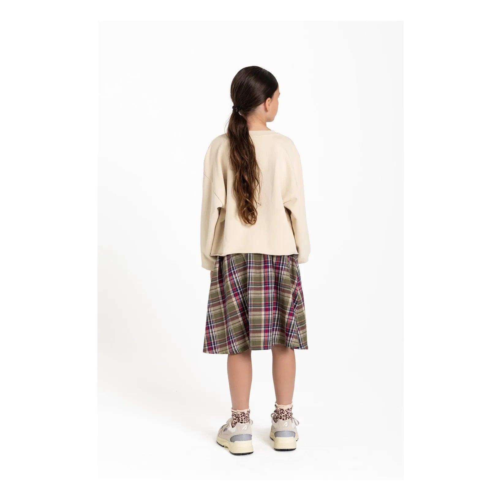 Hundred Pieces – Belmont Wild Horses Bio-Pamuk-Sweatshirt | Krem