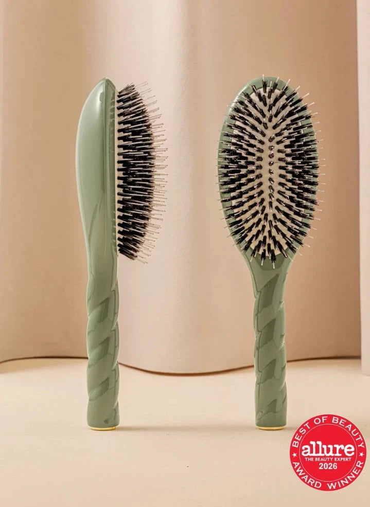 La Bonne Brosse - Die Unentbehrliche Haarbürste Nr. 02 - Pflege und Entwirrung | Mandelgrün