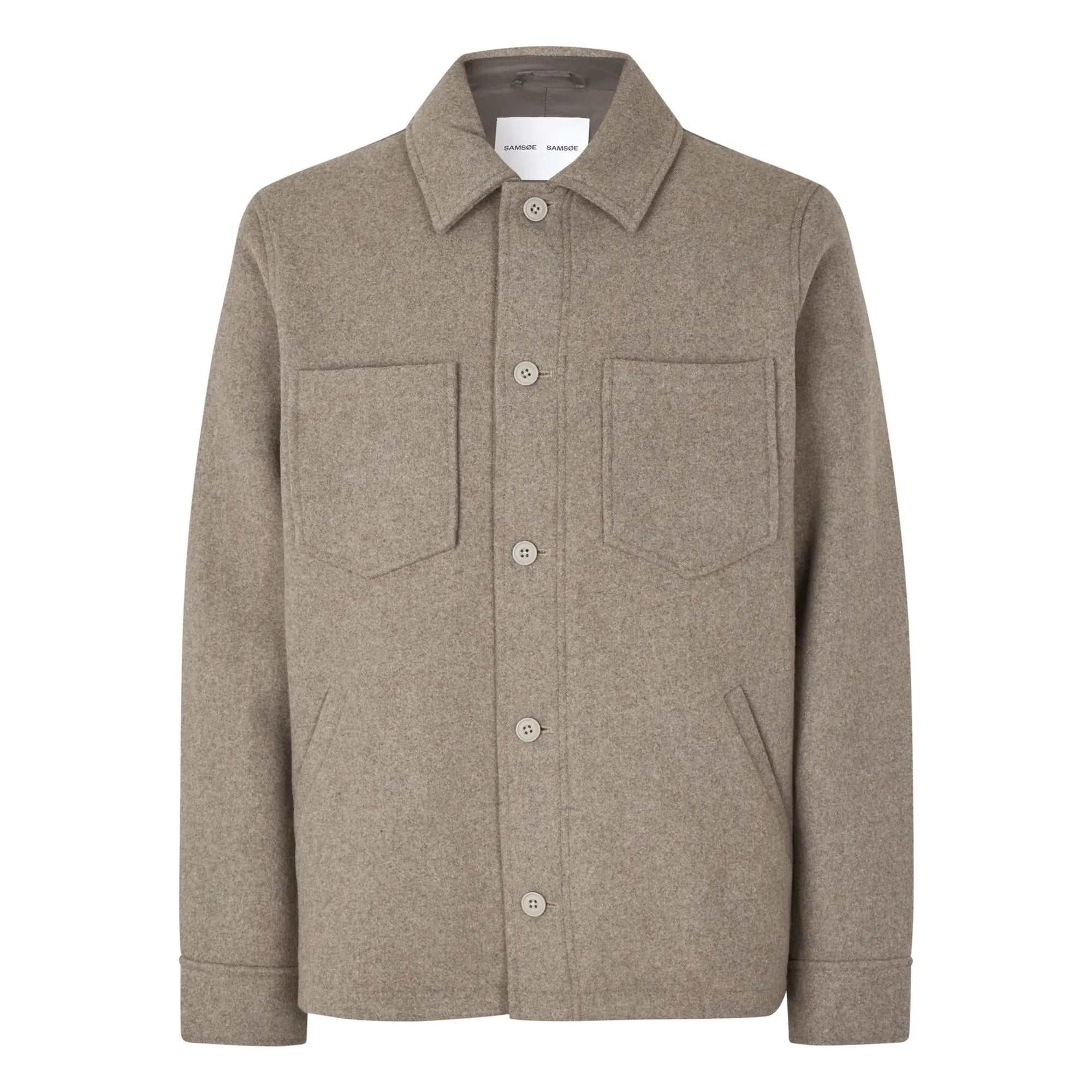 Samsoe Samsoe - Hemd Pally | Dunkelbeige