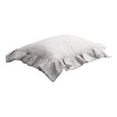 Maison de Vacances - Boho Gewaschenes Leinen-Kissenbezug | Stein
