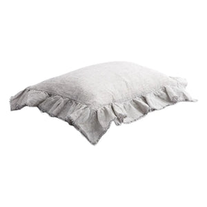 Maison de Vacances - Boho Gewaschenes Leinen-Kissenbezug | Stein
