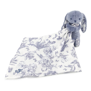 Tartine et Chocolat - Kuscheltier Hase Augustin Toile de Jouy | Blau