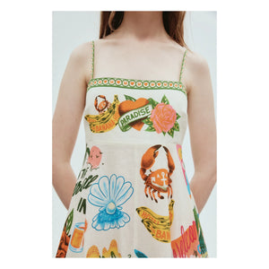 Alémais – Paradiso Leinenkleid | Ecru