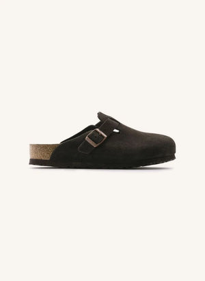 BIRKENSTOCK - Boston Wildleder-Clogs - Erwachsenenkollektion | Braun