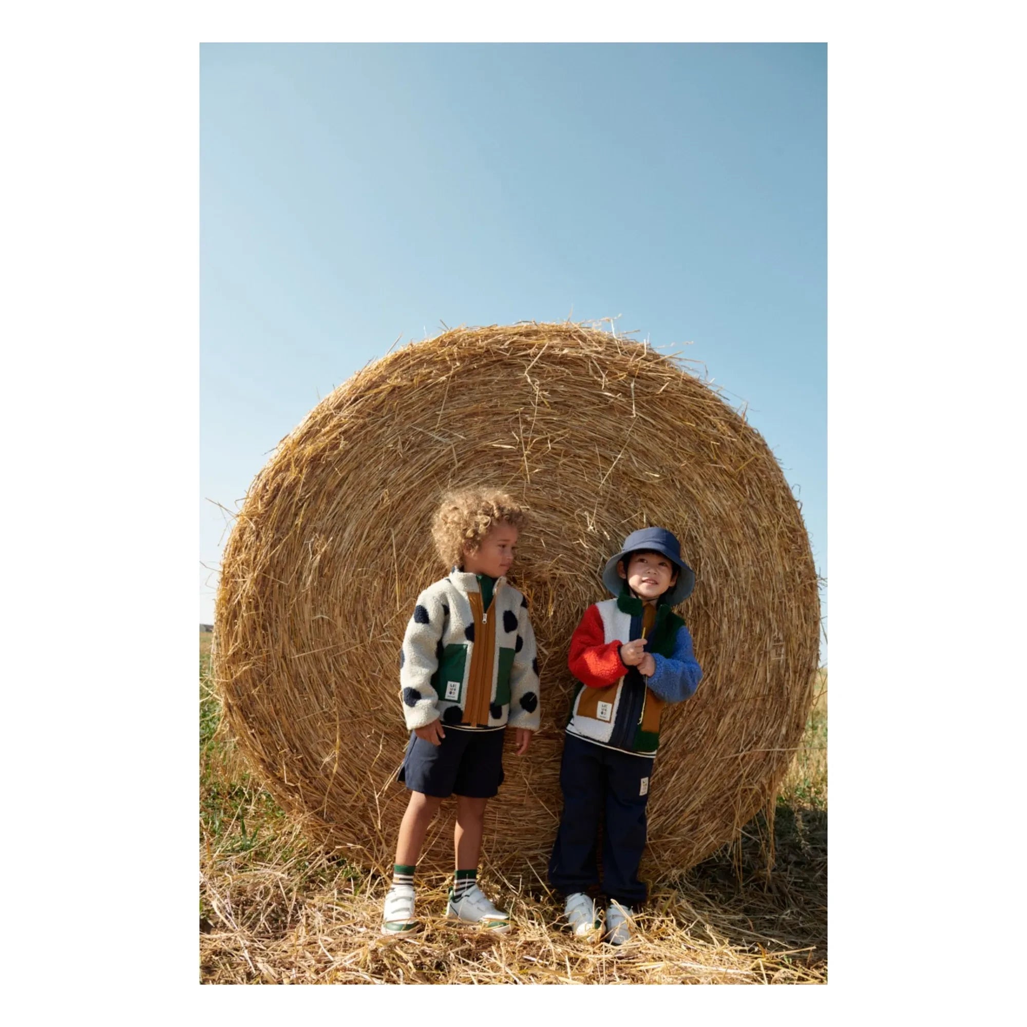 Liewood - Noam Recycelter Faser-Fleece-Mantel | Ecru
