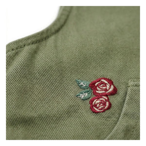Hundred Pieces – Mara Ärmellose Jacke Stiefel | Mandelgrün