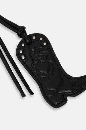 AllSaints Kadın Deri Kovboy Anahtarlık