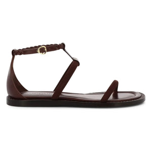Socque Paris - Palma Ledersandalen | Chocolate